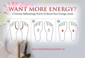 3 Acupressure / Reflexology Points to BOOST your Energy Level