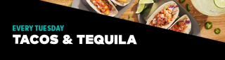 Order any 2 tacos and get 1 free! Also try a tequila cocktail starting at $10, because some things are better together.
