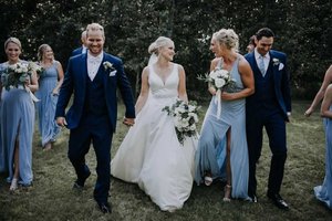 FerréBride Feature: Elegant Lakeside Wedding
