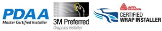 PDAA master certified 3M preffered graphics installer