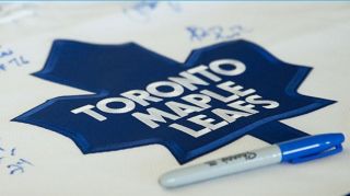 Toronto Maple Leafs team logo.