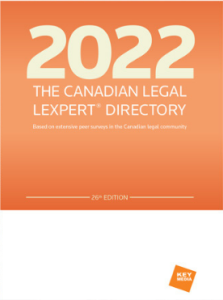 Highest Ranking – Canadian Legal Expert Directory